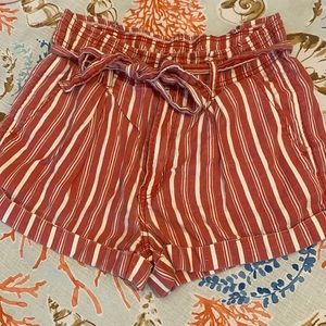 Adorable Red and White AE shorts